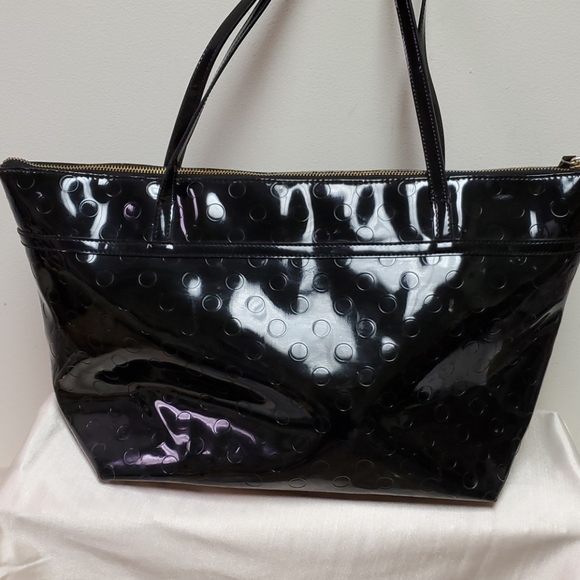 Kate Spade Black Patent Leather Tote - Picture 5 of 16